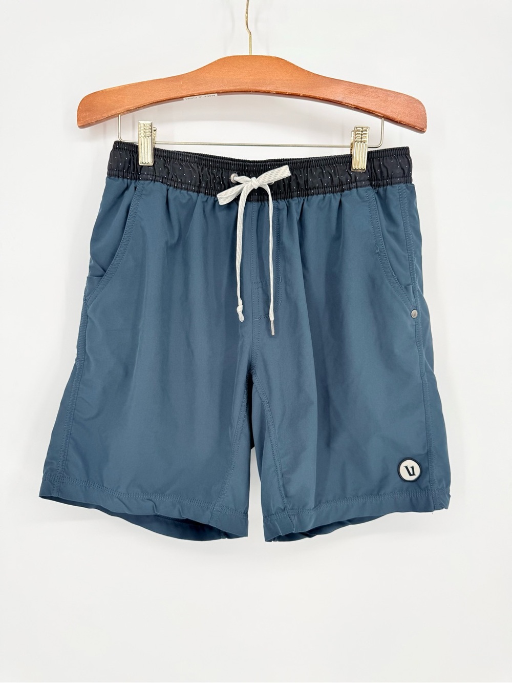 Vuori Kore Everyday Shorts 7” Lined Indigo Blue Mens Small Athletic Gym Workout